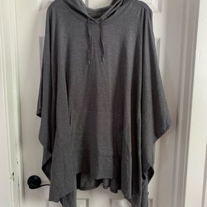 Cuddl Duds Sweatshirt poncho